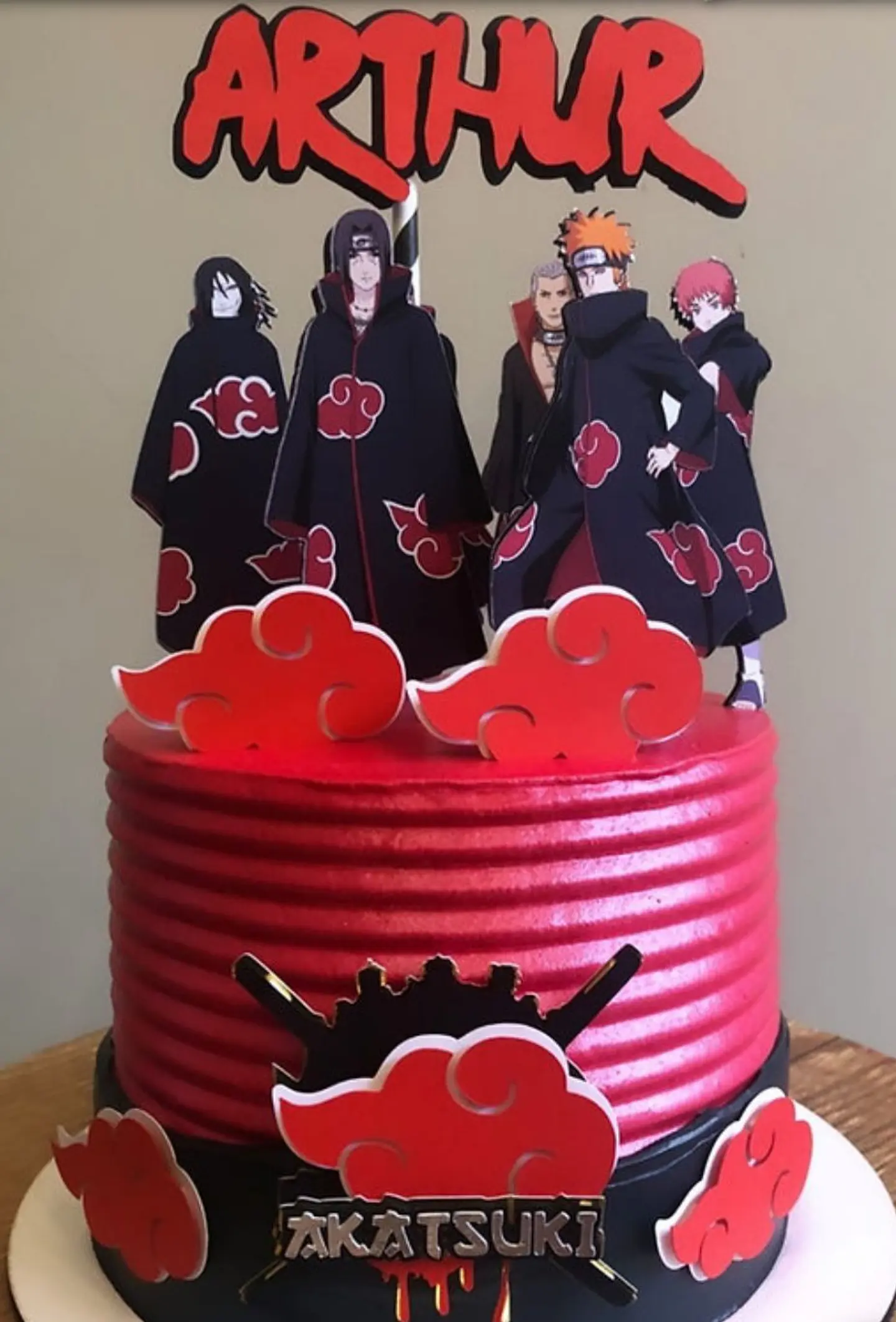 Arquivo de Corte Topo de Bolo Akatsuki 1 1