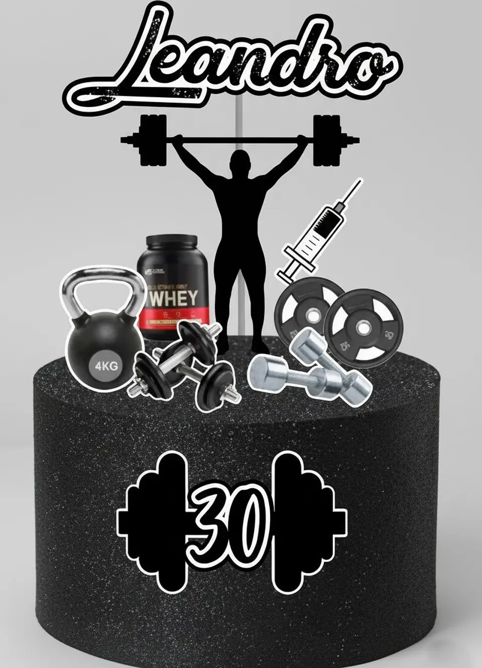 Arquivo de Corte Topo de Bolo Academia 21 1