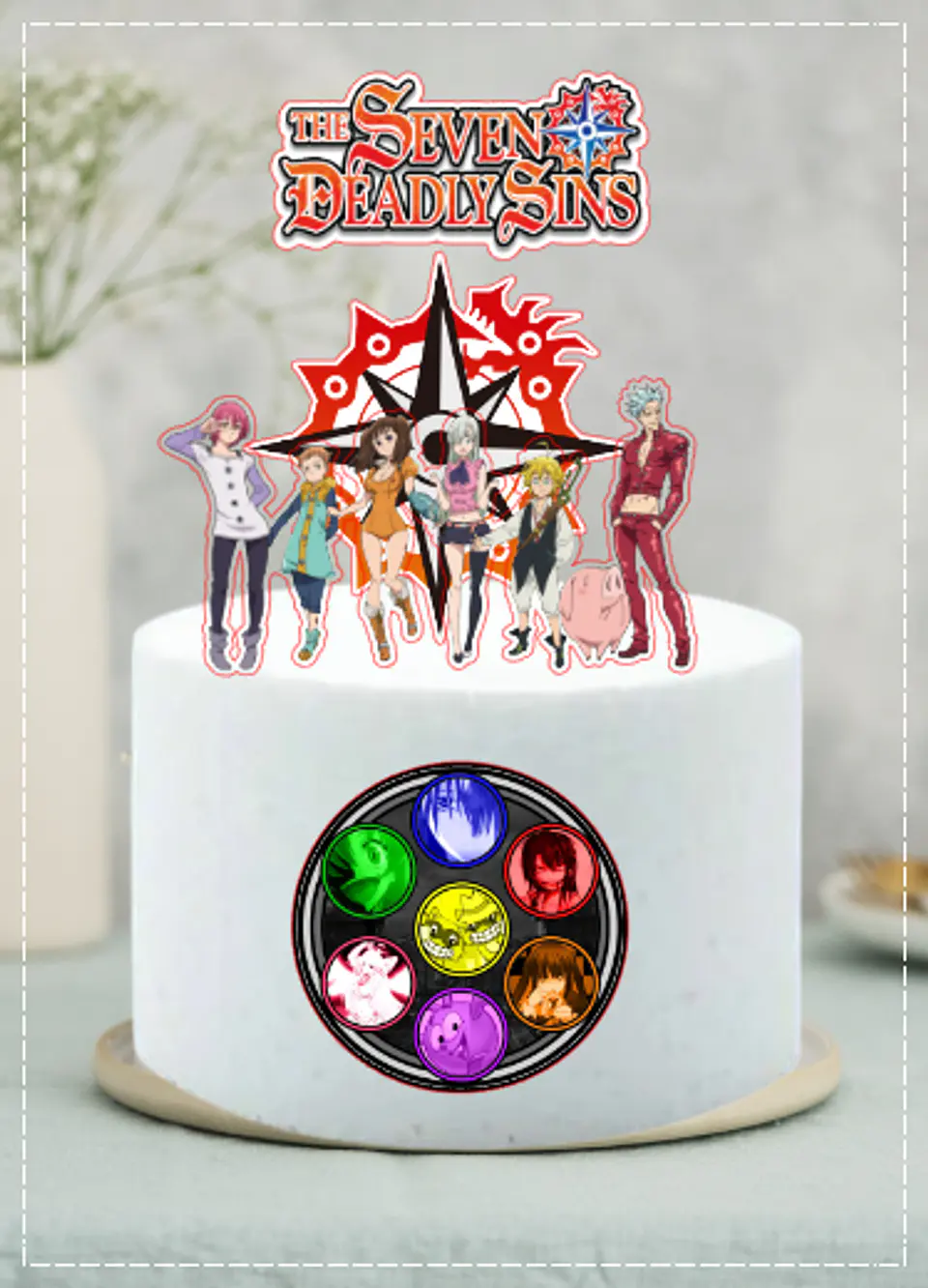 Arquivo de Corte Topo de Bolo Anime 5 1
