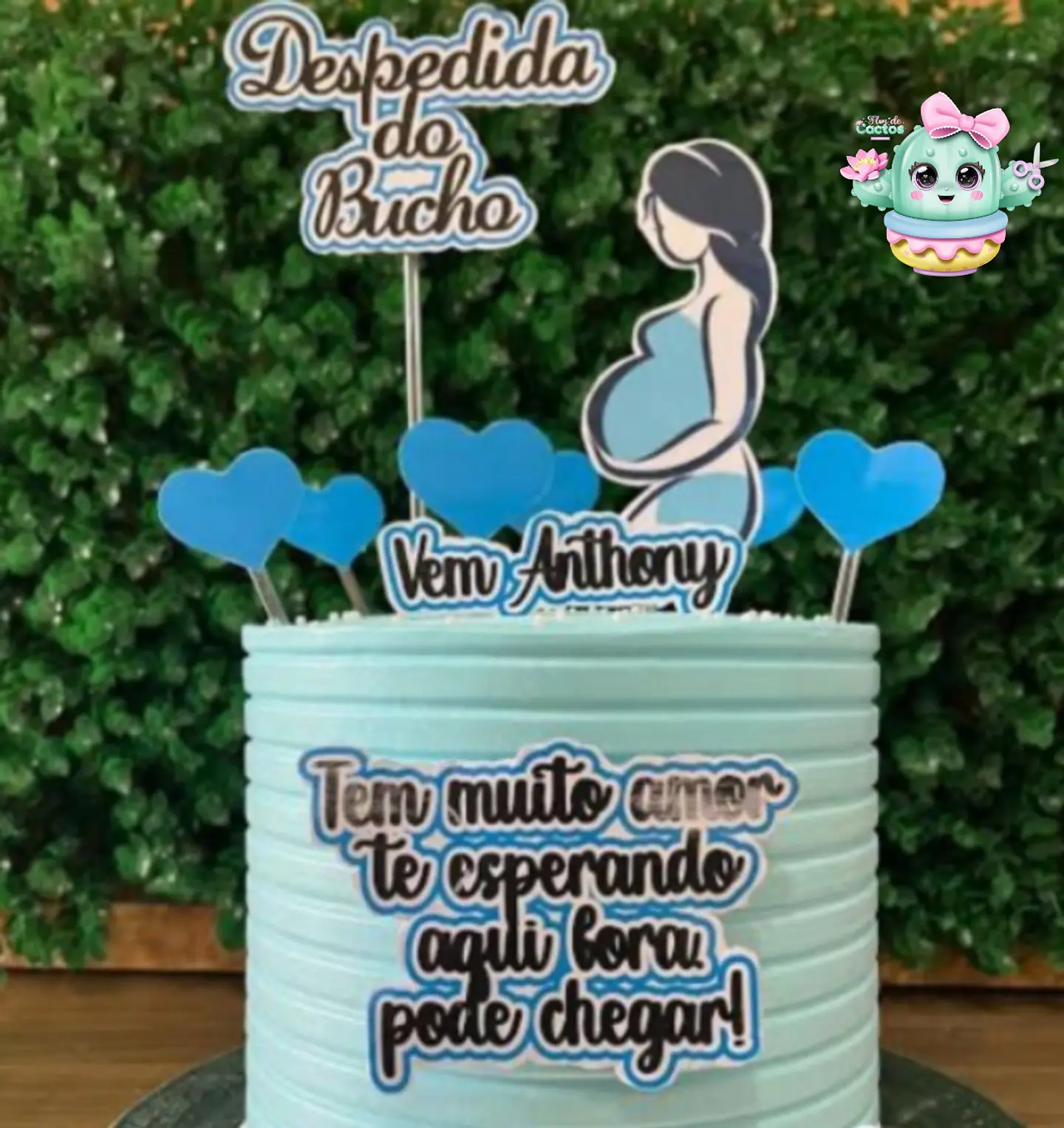 Arquivo de Corte Topo de Bolo Despedida do Bucho 1 1