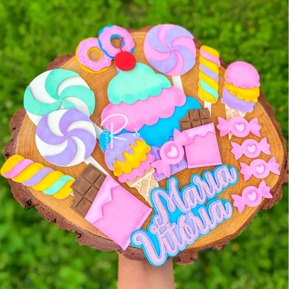 Arquivo de Corte Topo de Bolo Doces 15 1