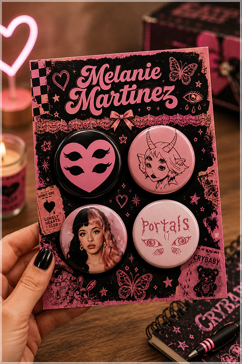 Arquivo de Corte Bottons Melanie Martinez