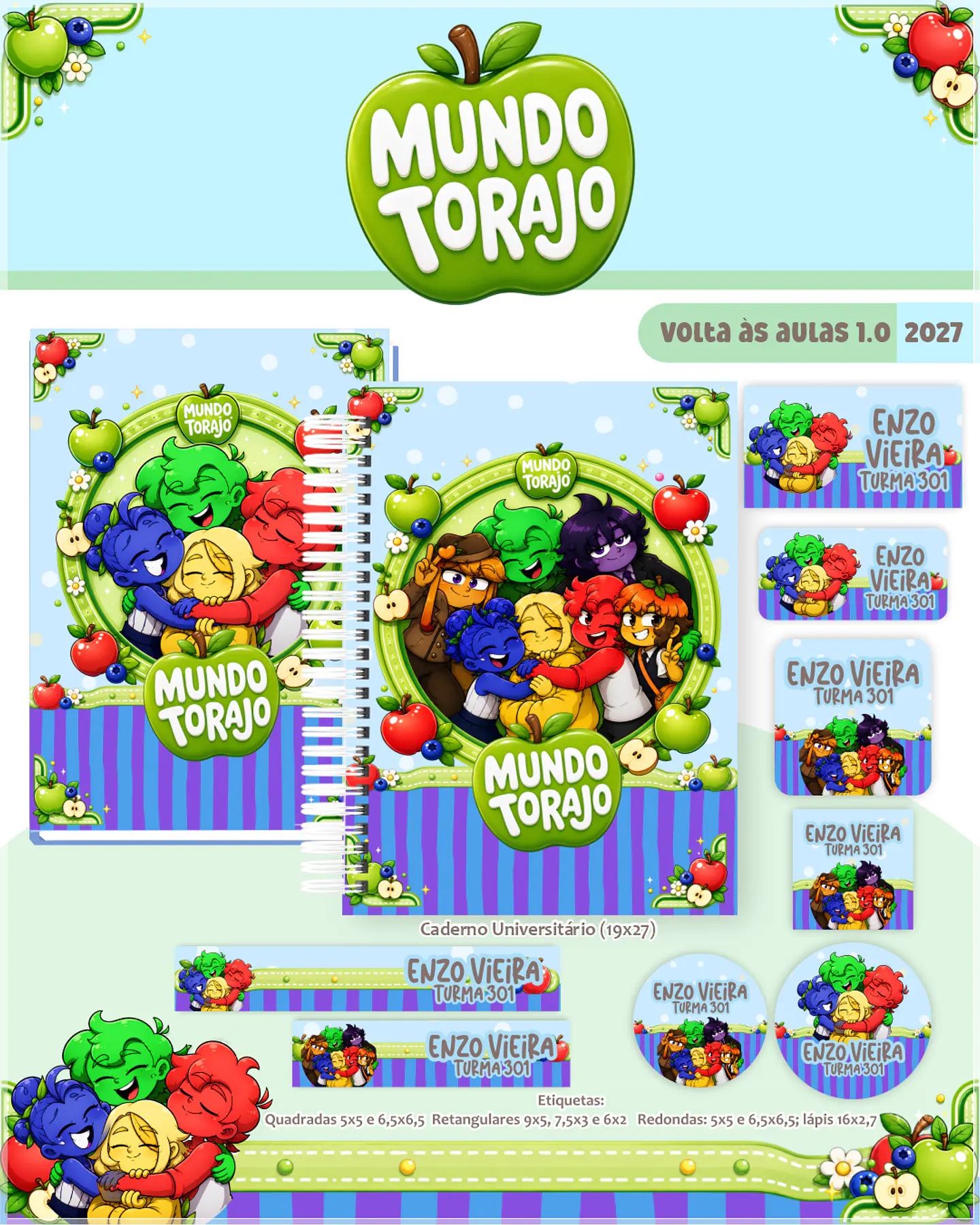 Encadernação - Coleção Escolar 1.0 Mundo Torajo 1