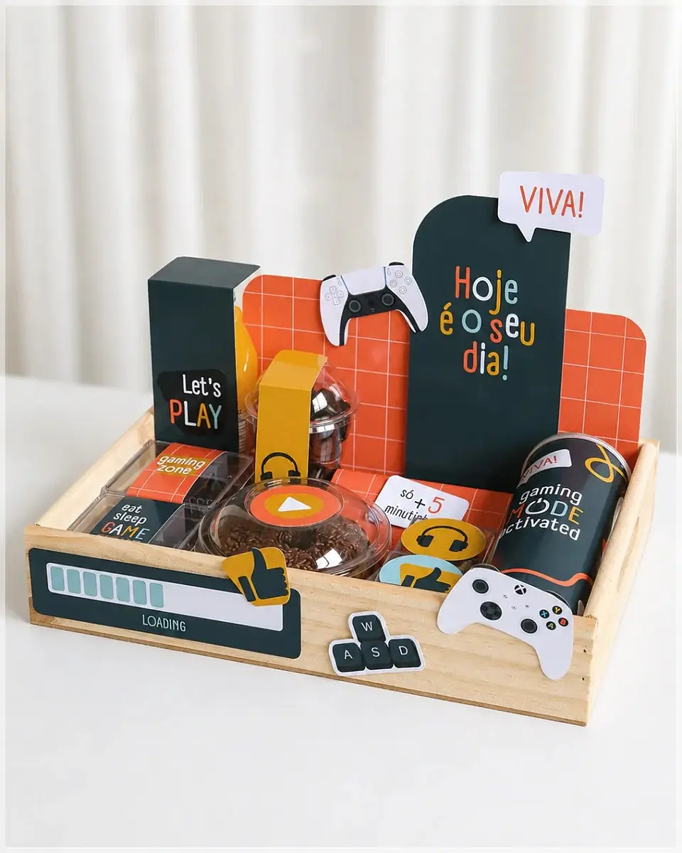 Arquivo de Corte Cesta Vídeo Game 1