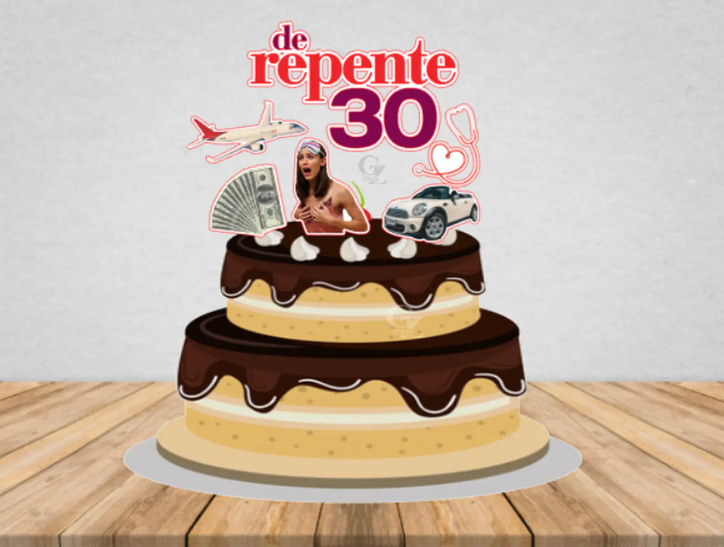 Arquivo de Corte Topo de Bolo De Repente 4 1