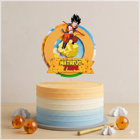 Arquivo de Corte Topo de Bolo Dragon Ball 36