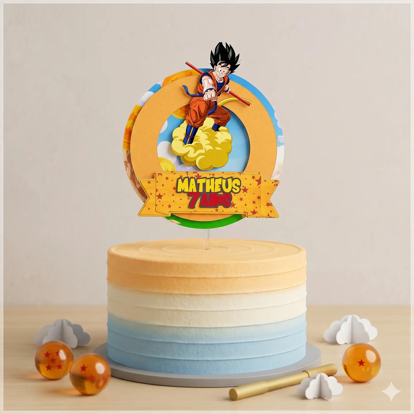 Arquivo de Corte Topo de Bolo Dragon Ball 36 1