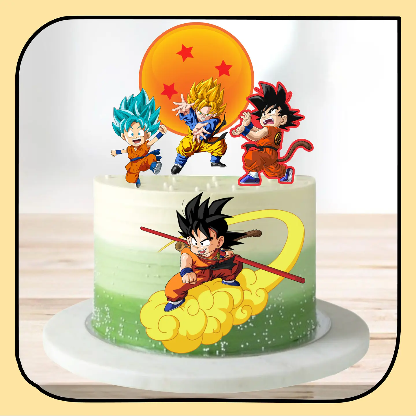 Arquivo de Corte Topo de Bolo Dragon Ball 30 1
