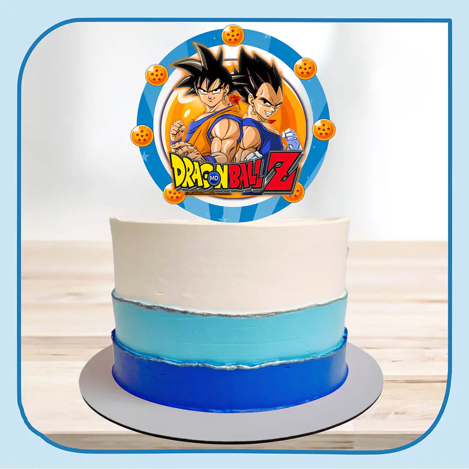 Arquivo de Corte Topo de Bolo Dragon Ball 26 1