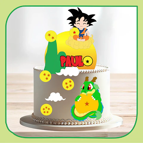 Arquivo de Corte Topo de Bolo Dragon Ball 23
