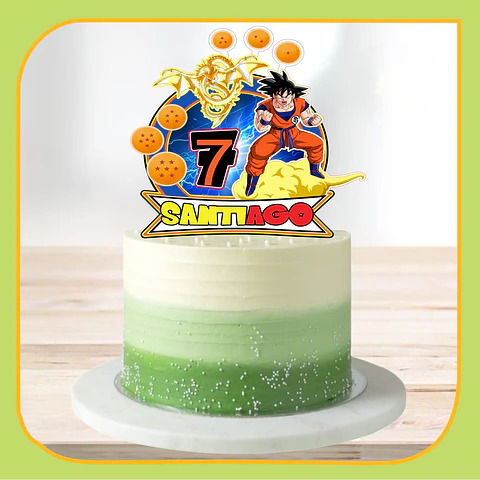 Arquivo de Corte Topo de Bolo Dragon Ball 22