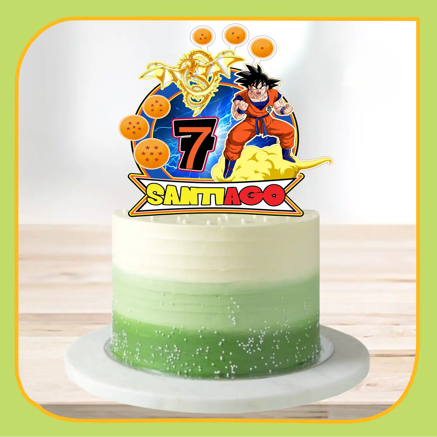 Arquivo de Corte Topo de Bolo Dragon Ball 22 1