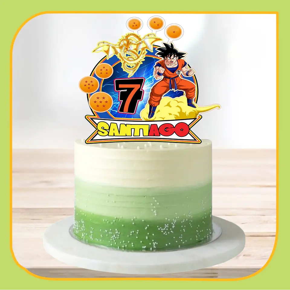 Arquivo de Corte Topo de Bolo Dragon Ball 22 1