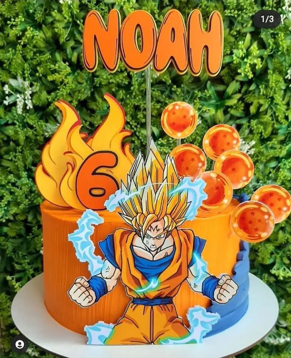 Arquivo de Corte Topo de Bolo Dragon Ball 17 1