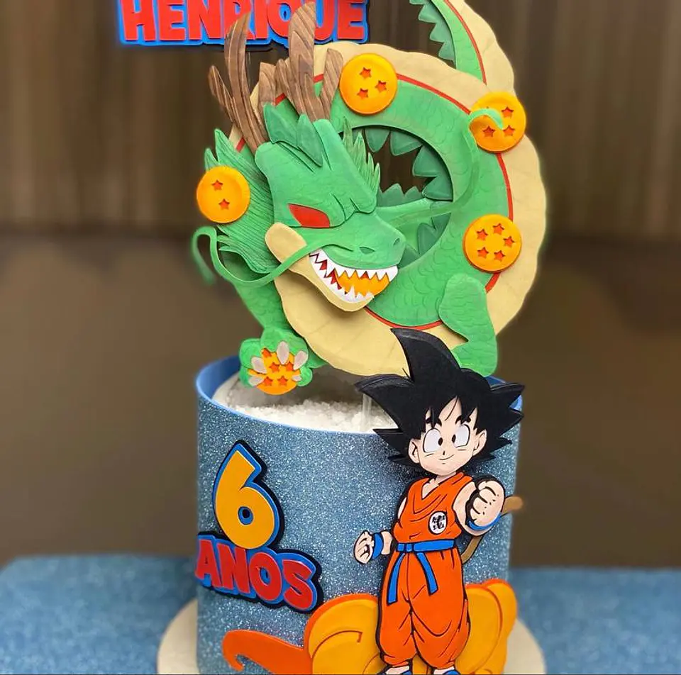 Arquivo de Corte Topo de Bolo Dragon Ball 11 1