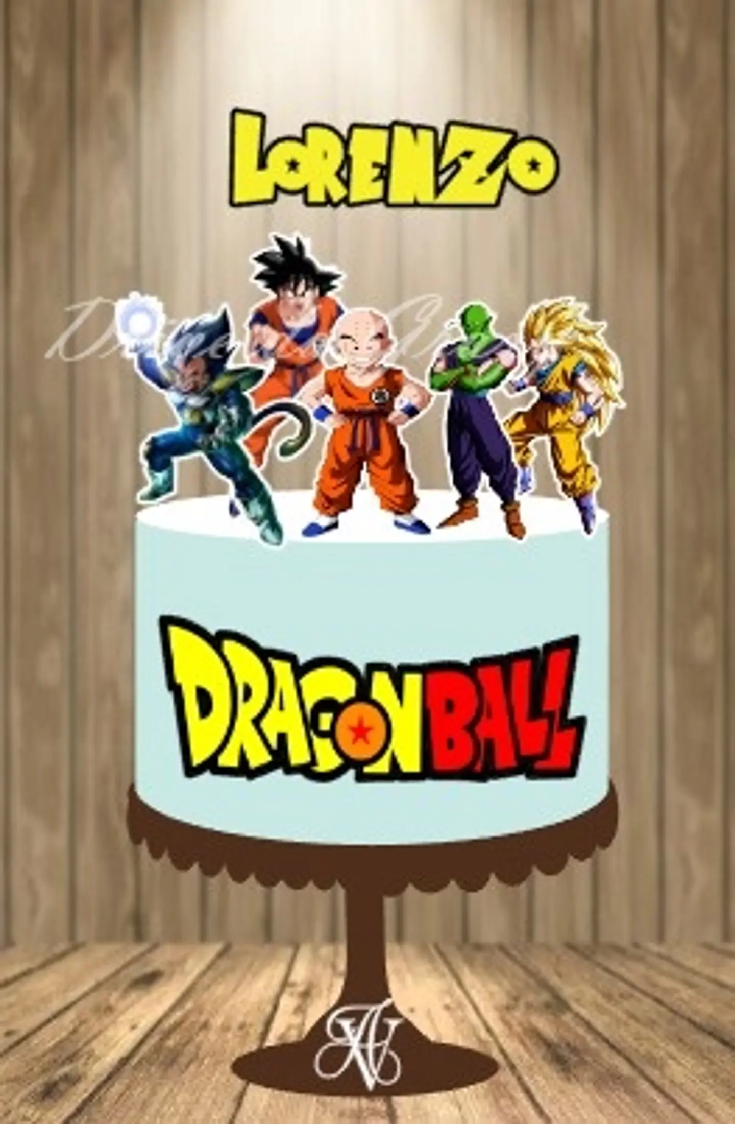 Arquivo de Corte Topo de Bolo Dragon Ball 10 1