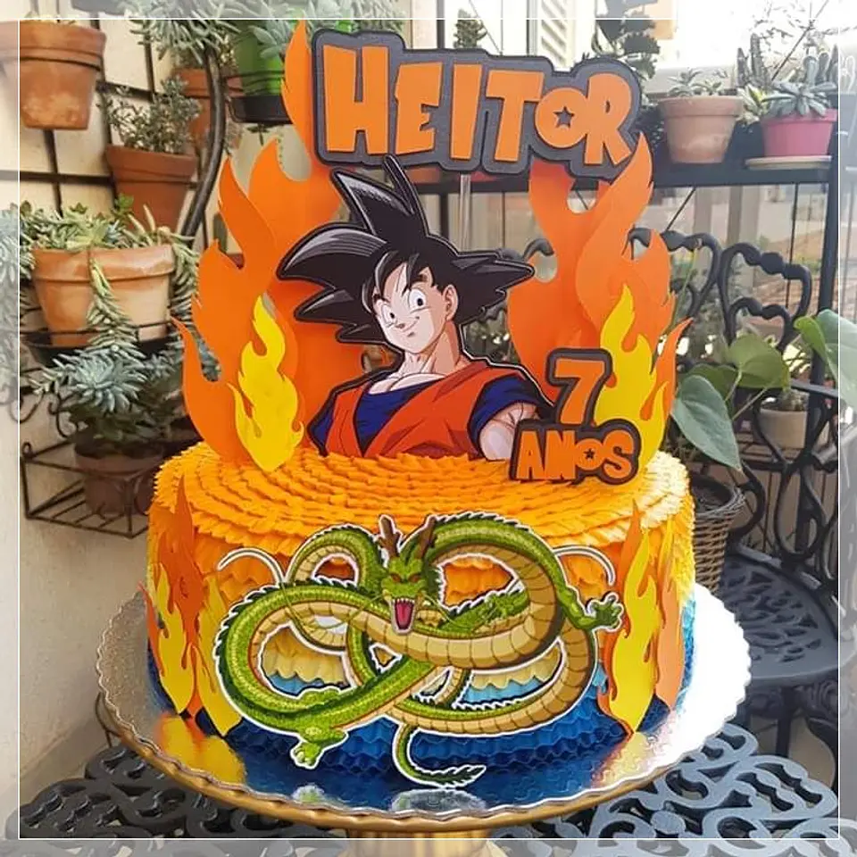 Arquivo de Corte Topo de Bolo Dragon Ball 8 1