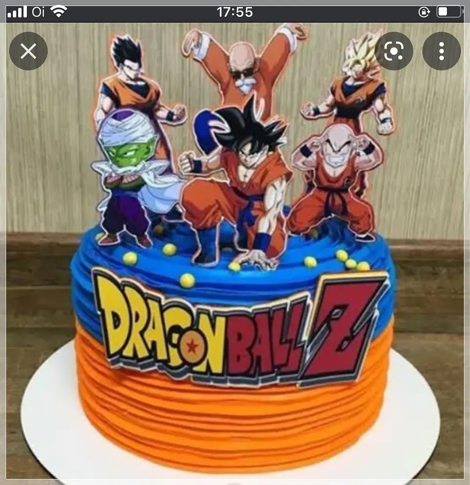 Arquivo de Corte Topo de Bolo Dragon Ball 7 1