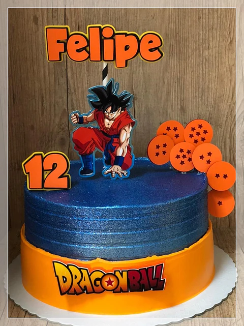 Arquivo de Corte Topo de Bolo Dragon Ball 6