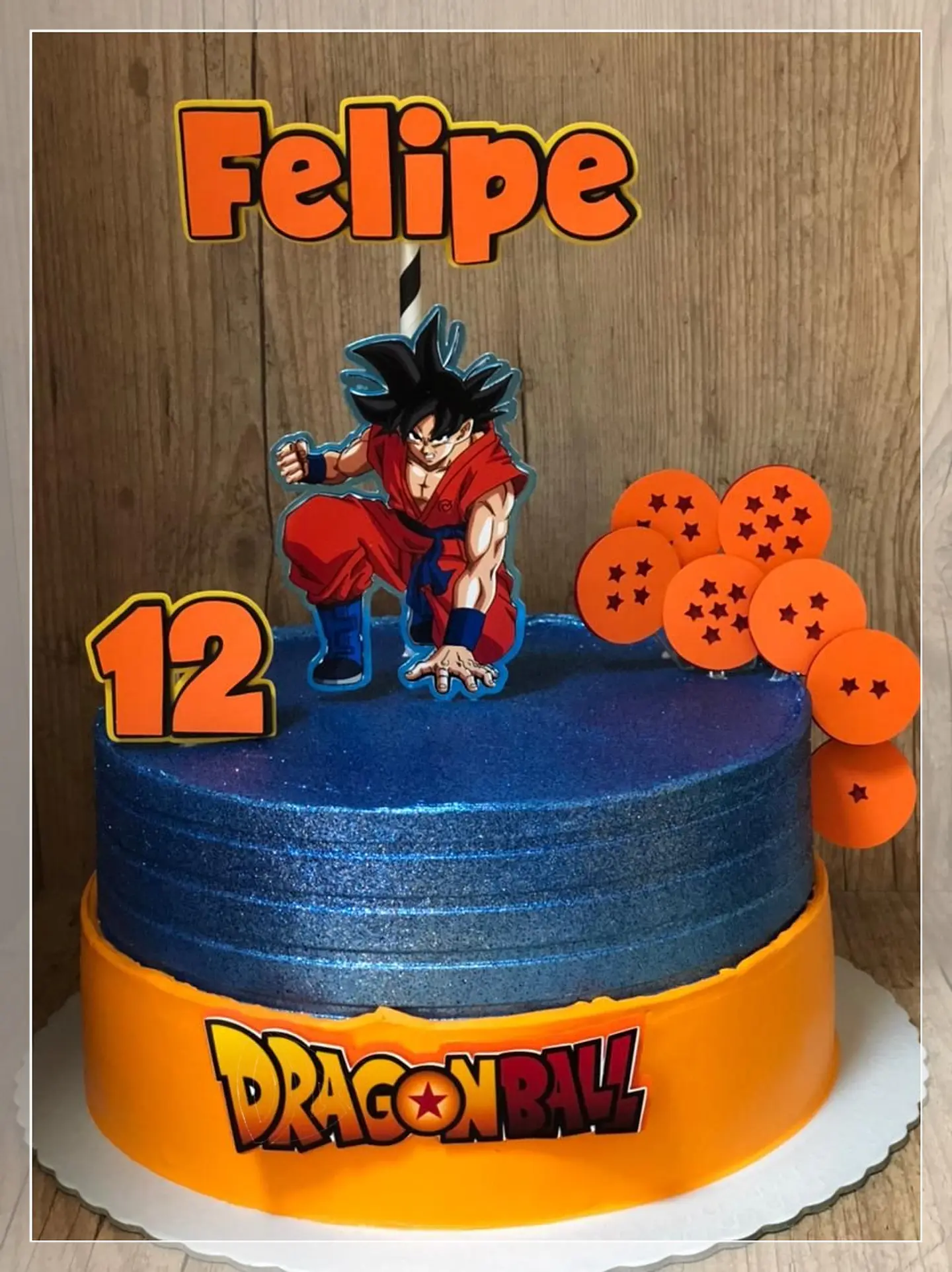 Arquivo de Corte Topo de Bolo Dragon Ball 6 1