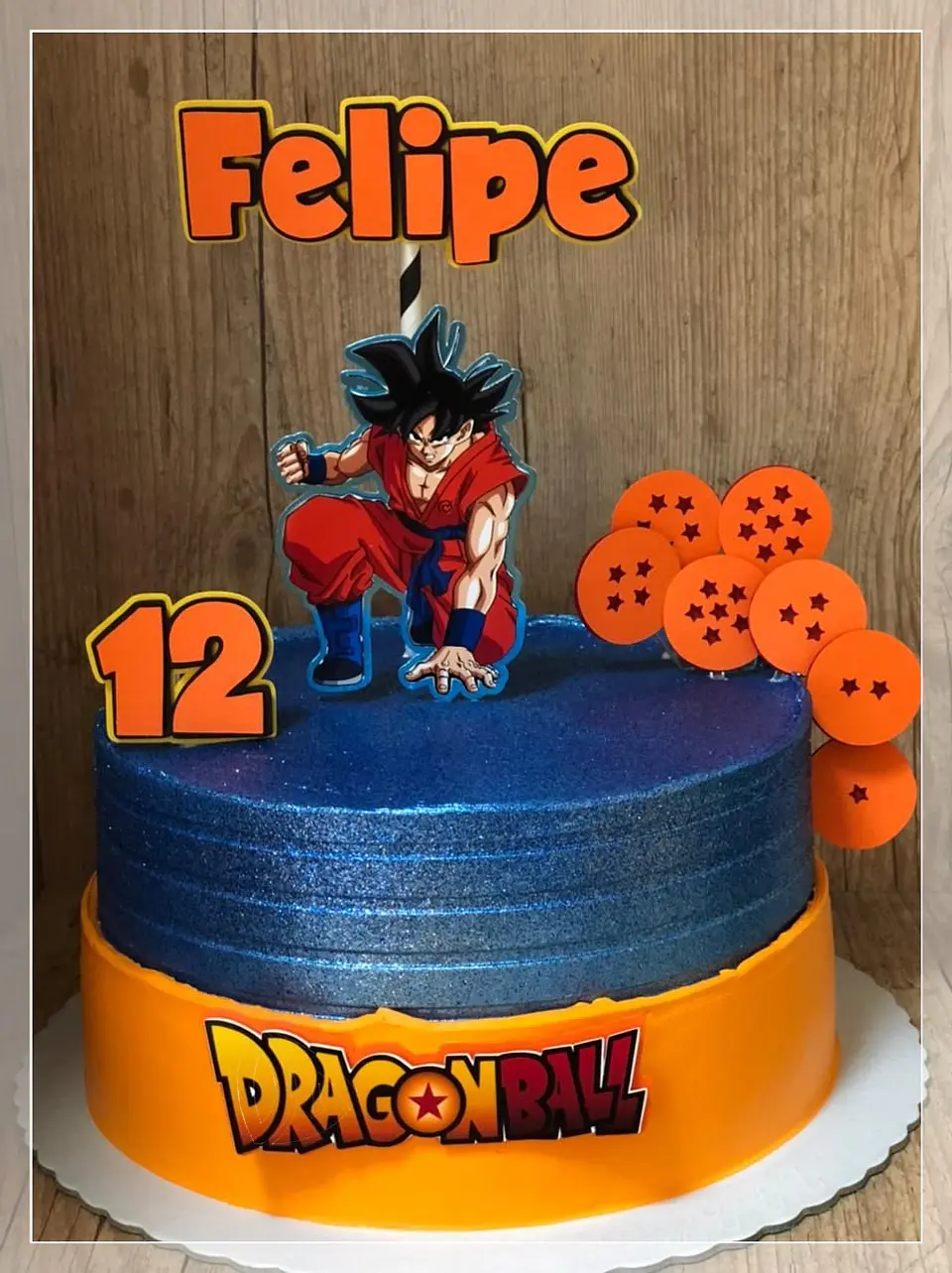 Arquivo de Corte Topo de Bolo Dragon Ball 6 1