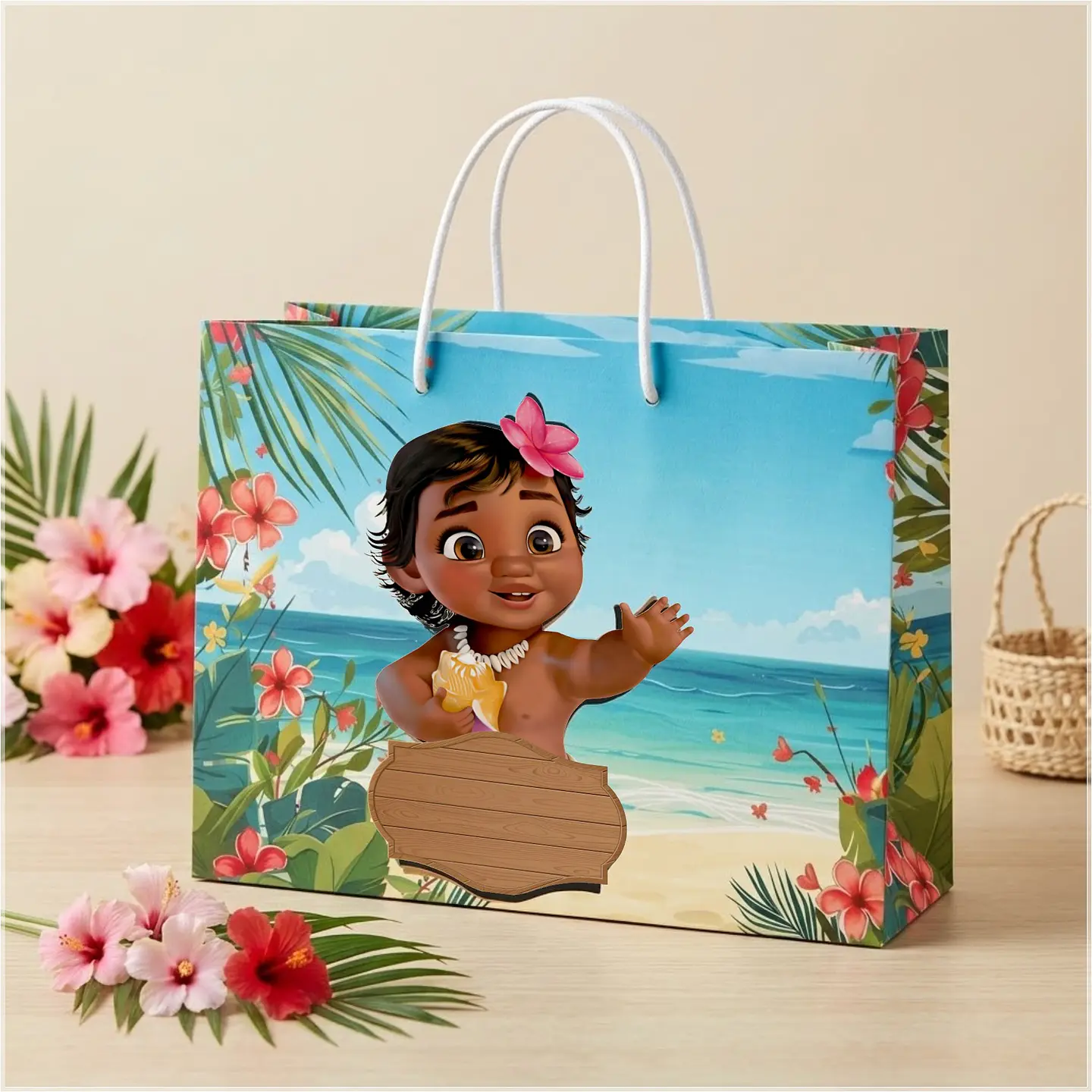 Arquivo de Corte Sacolinha Moana Baby 1