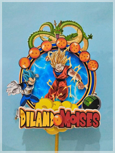 Arquivo de Corte Topo de Bolo Dragon Ball 3