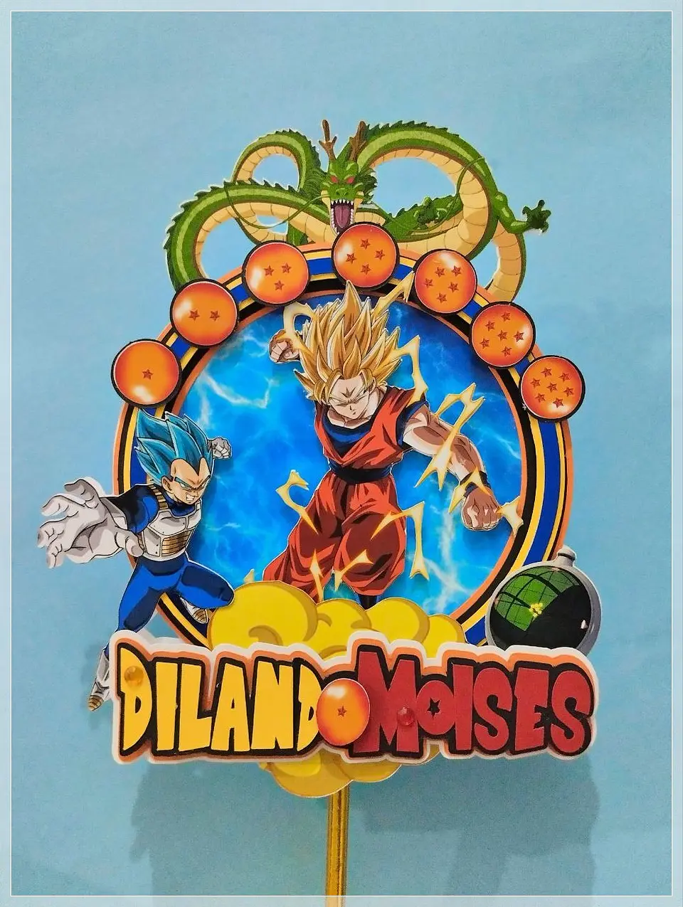 Arquivo de Corte Topo de Bolo Dragon Ball 3 1