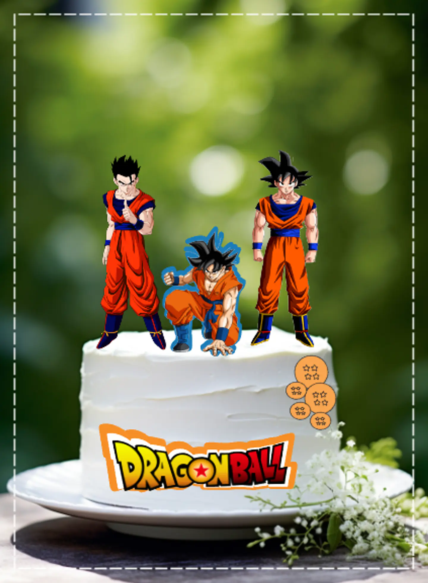 Arquivo de Corte Topo de Bolo Dragon Ball 14 1