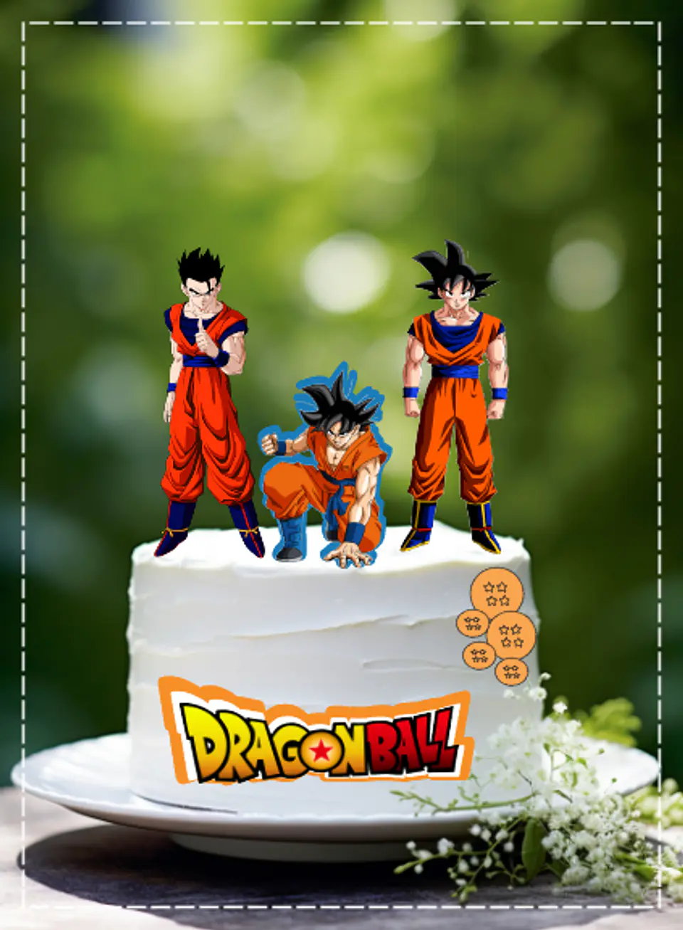 Arquivo de Corte Topo de Bolo Dragon Ball 14 1