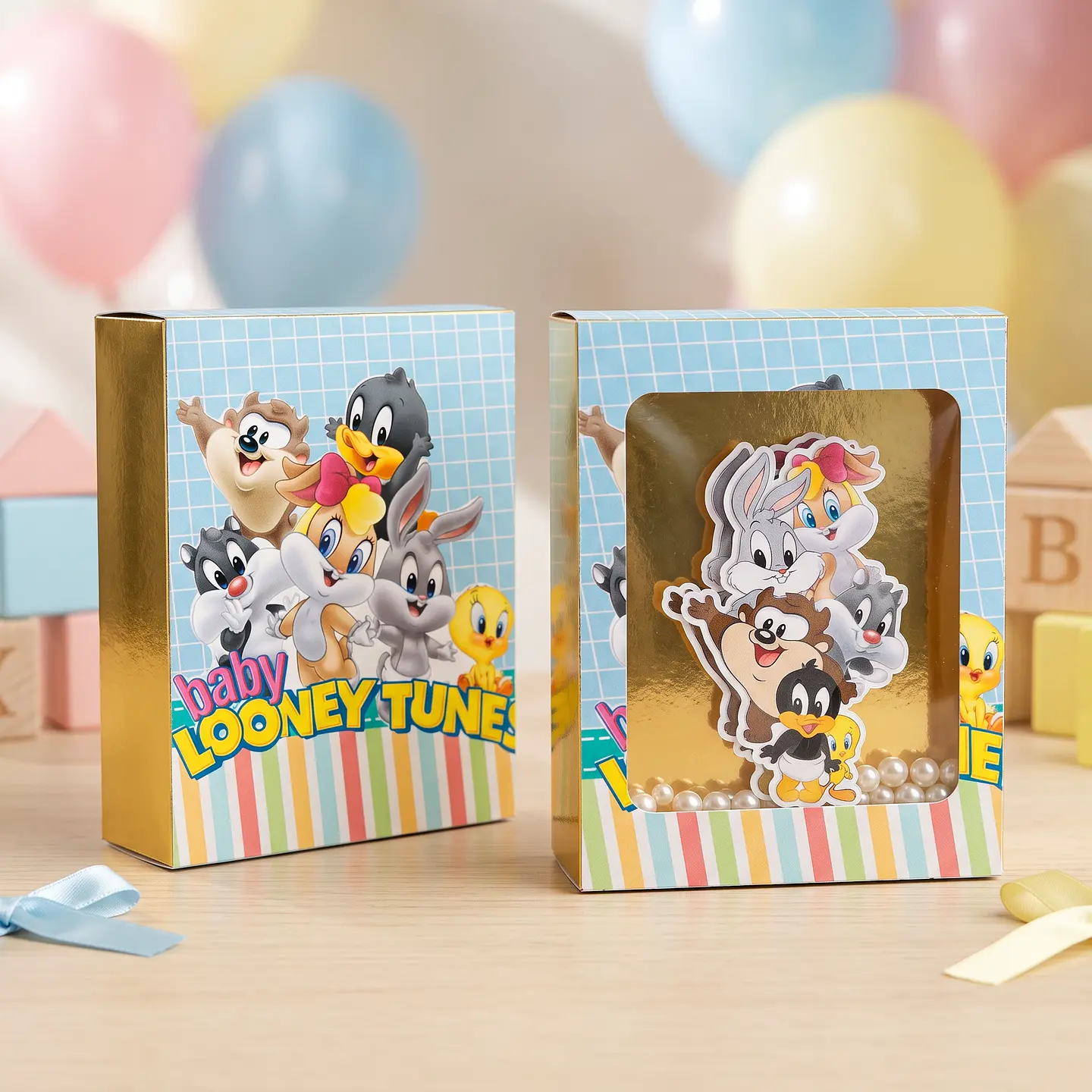 Arquivo de Corte - Caixa Alta com Visor Baby Looney Tunes 1 1