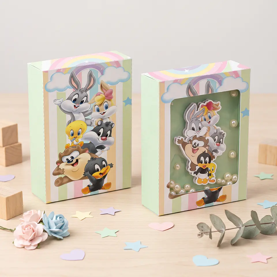 Arquivo de Corte - Caixa Alta com Visor Baby Looney Tunes 2 1