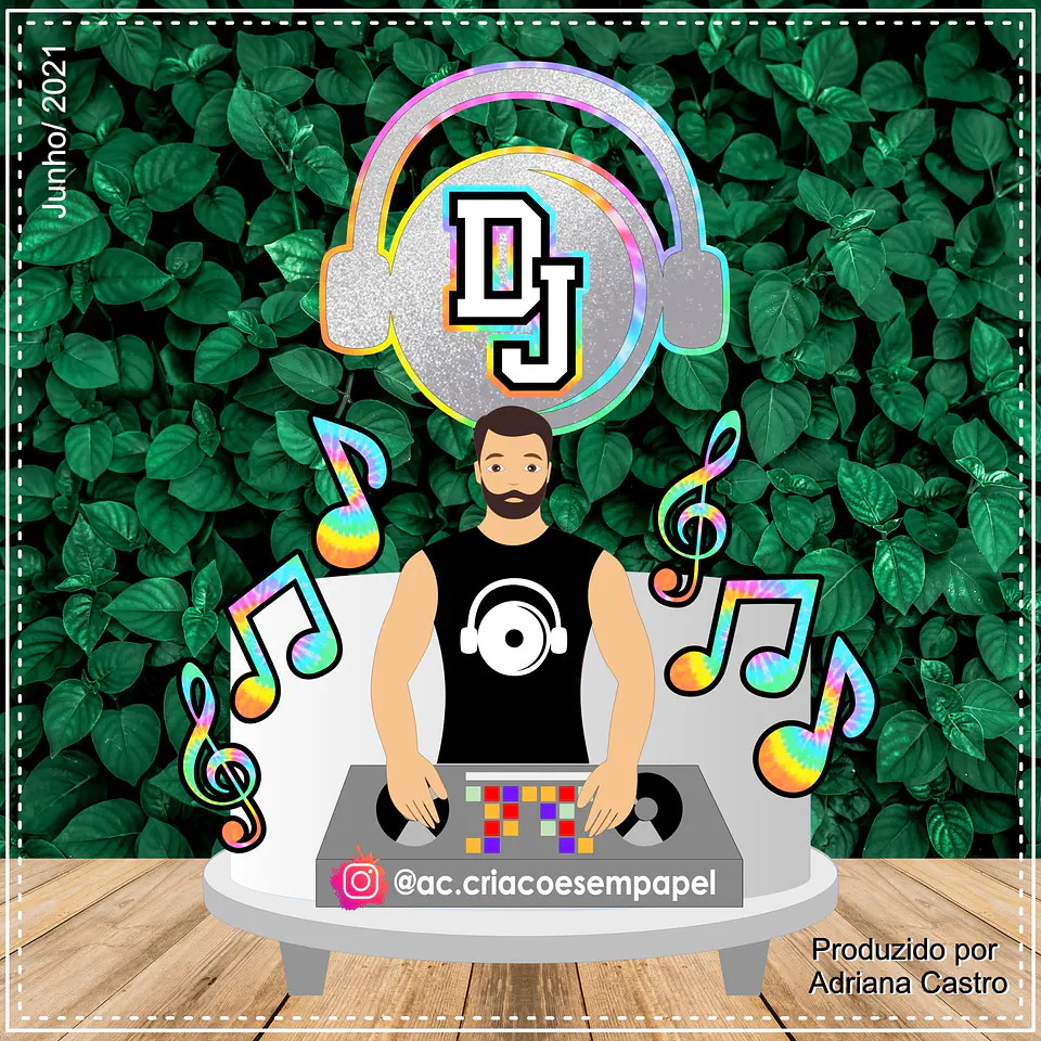 Arquivo de Corte Topo de Bolo Dj 1 1