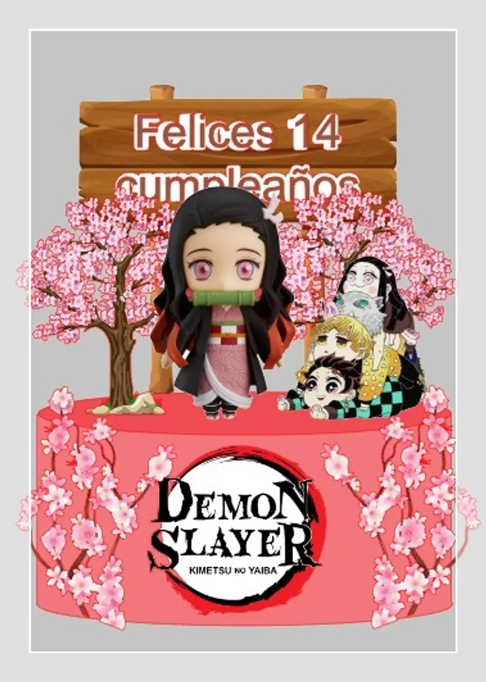 Arquivo de Corte Topo de Bolo Demon Slayer 4 1