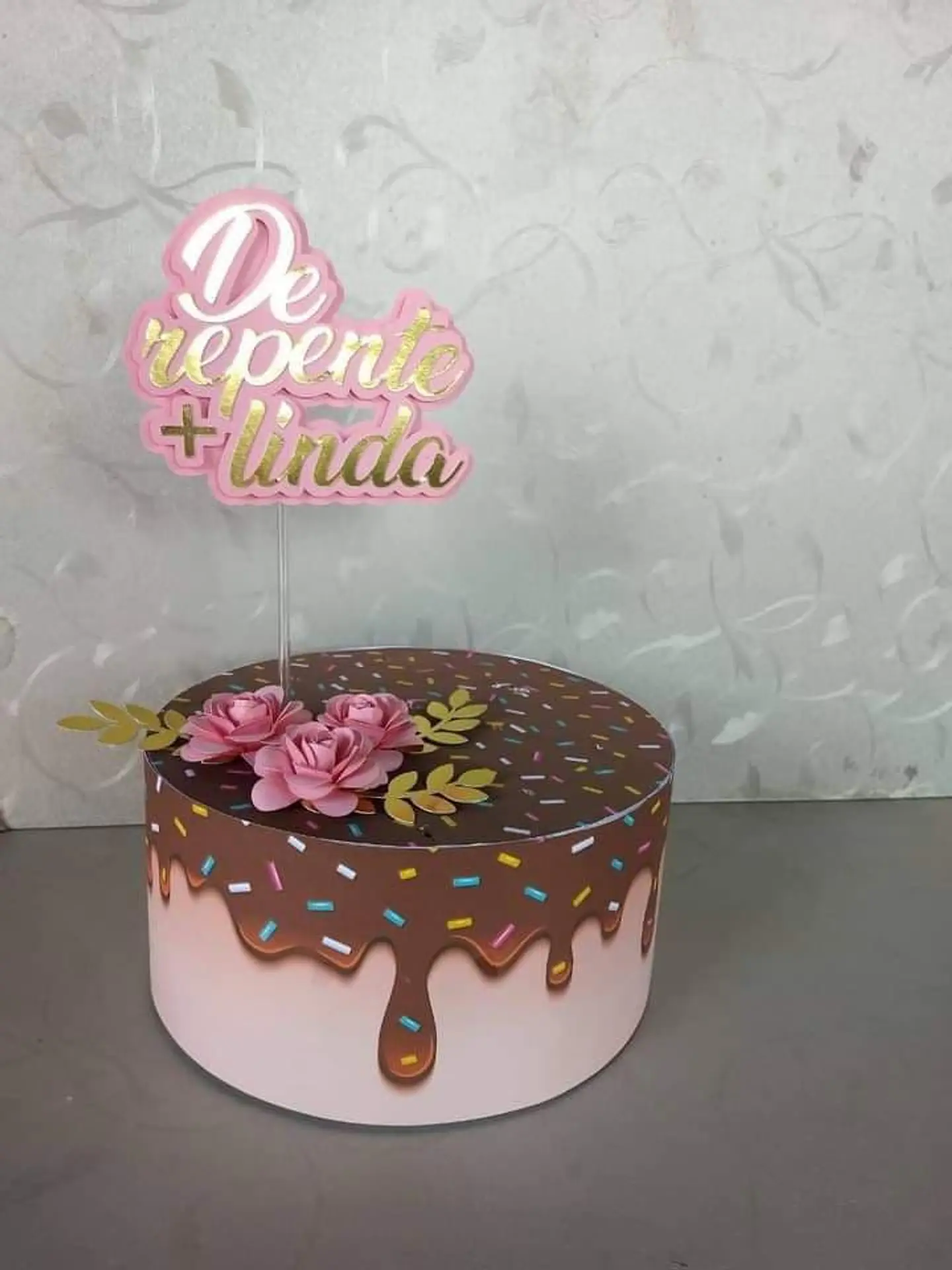 Arquivo de Corte Topo de Bolo De Repente + Linda 6 1