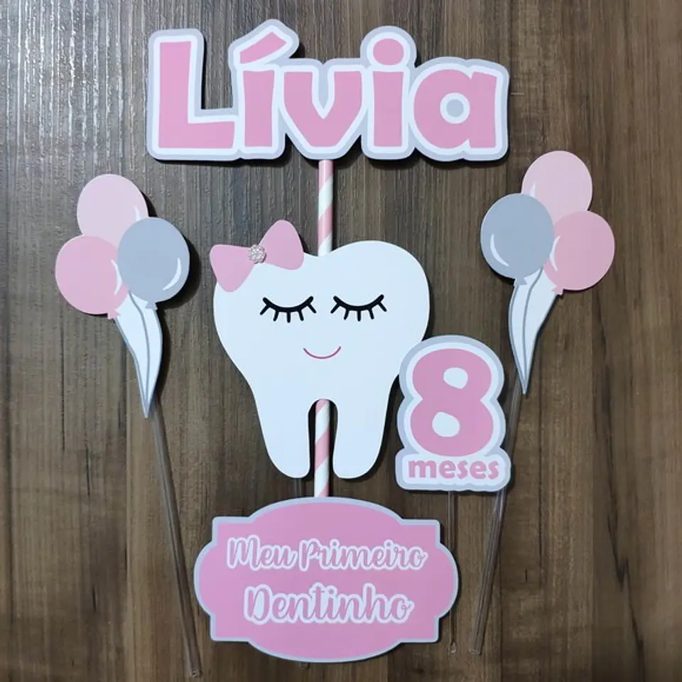 Arquivo de Corte Topo de Bolo Dentinho 2 1