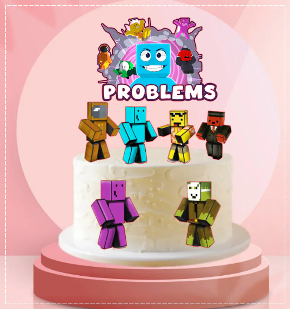 Arquivo de Corte Topo de Bolo Turma do Problems 1 1