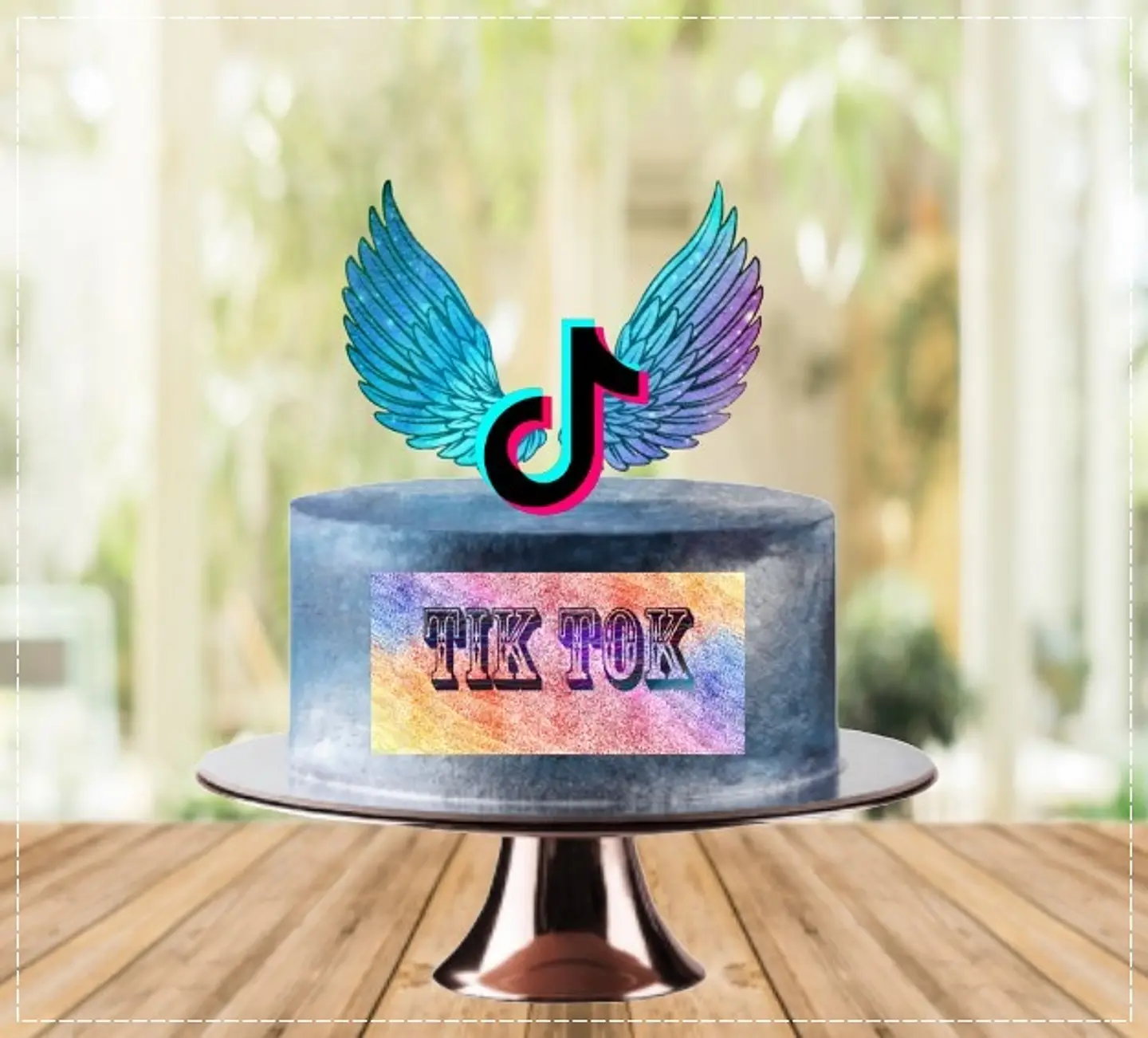 Arquivo de Corte Topo de Bolo TikTok Tik Tok 27 1