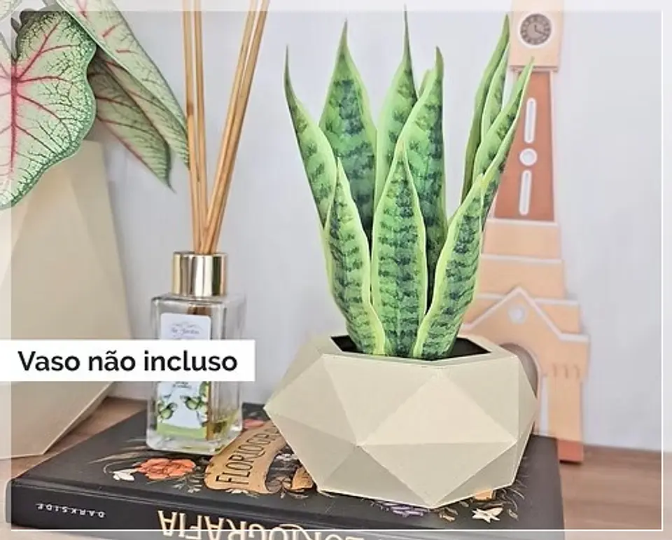 Arquivo de Corte Planta Folhas Espada de São Jorge AI 3 1