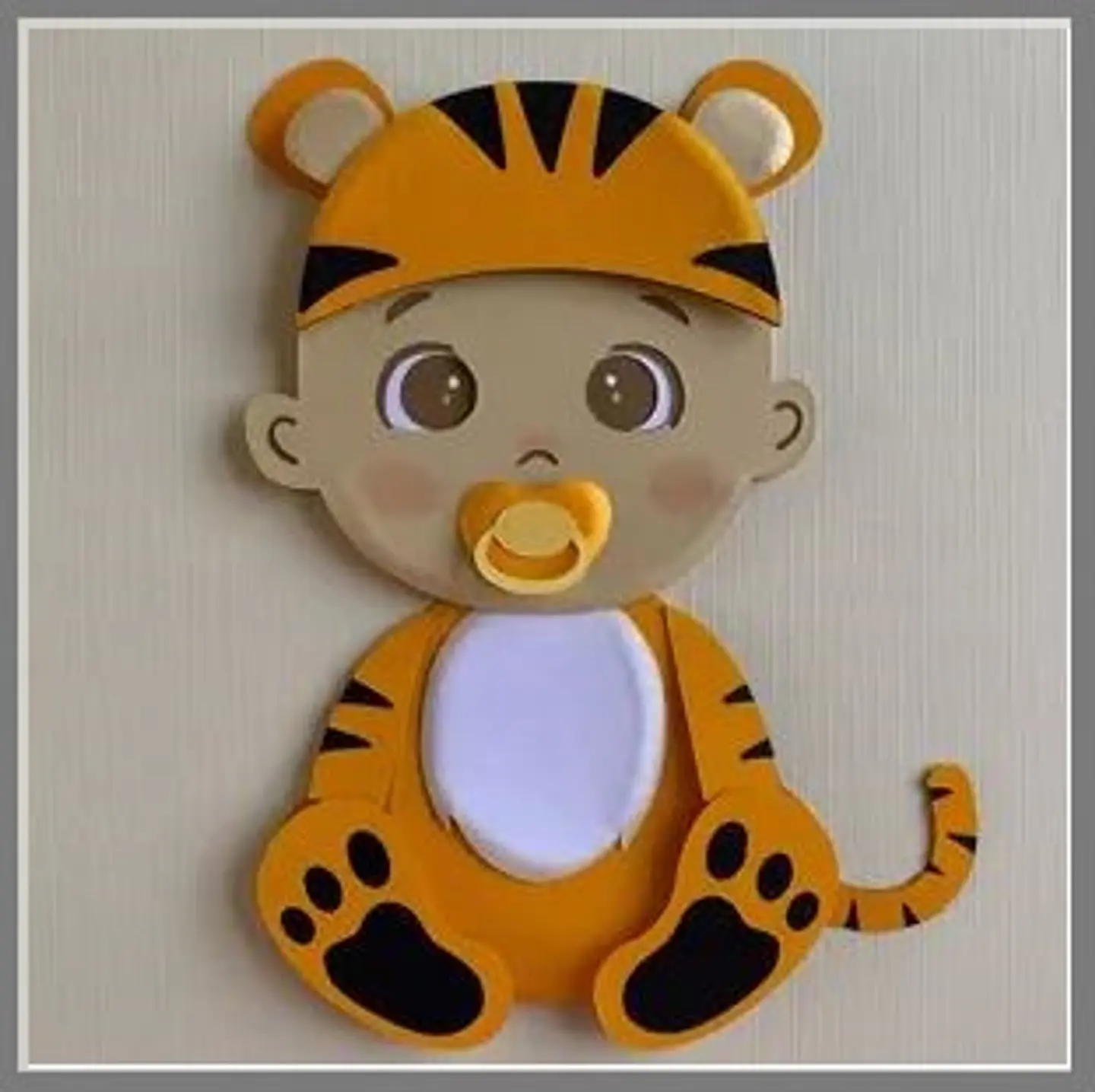 Arquivo de Corte Topo de Bolo Tigre 7 1