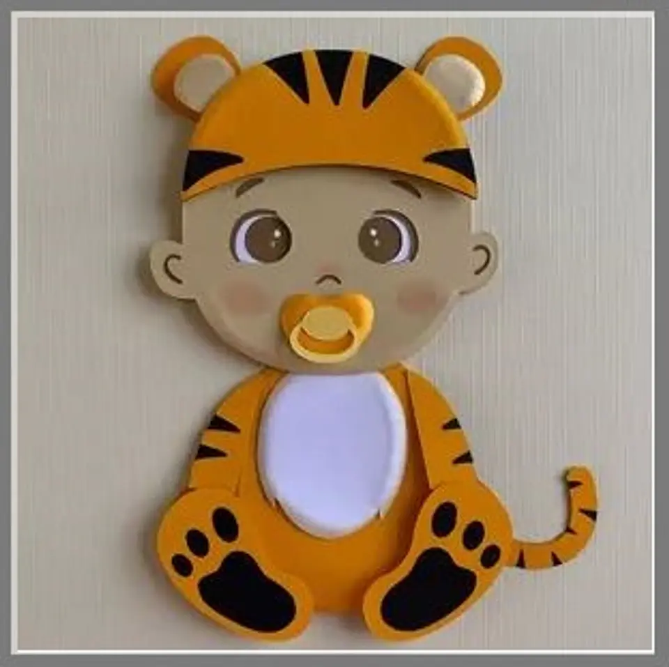 Arquivo de Corte Topo de Bolo Tigre 7 1