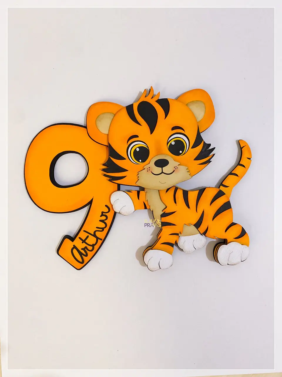 Arquivo de Corte Topo de Bolo Tigre 2 1