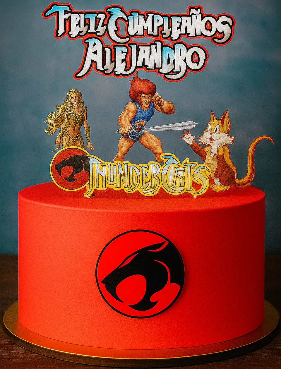 Arquivo de Corte Topo de Bolo Thundercats 1 1