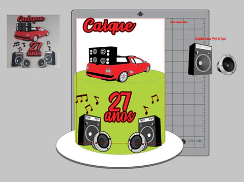 Arquivo de Corte Topo de Bolo Transportes 4