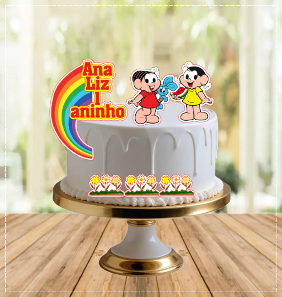 Arquivo de Corte Topo de Bolo Turma da Monica 42 1