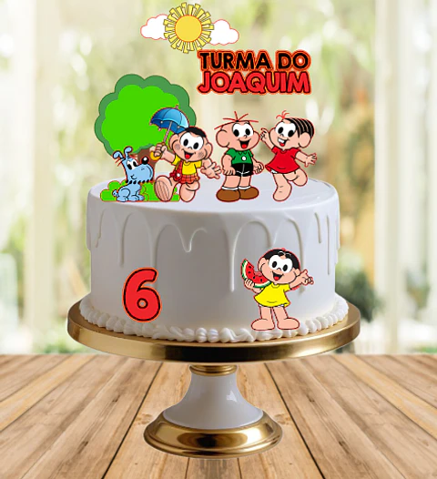 Arquivo de Corte Topo de Bolo Turma da Monica 40