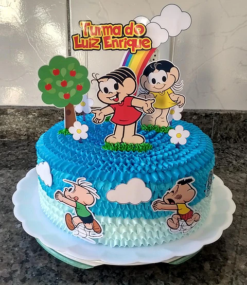 Arquivo de Corte Topo de Bolo Turma da Monica 35