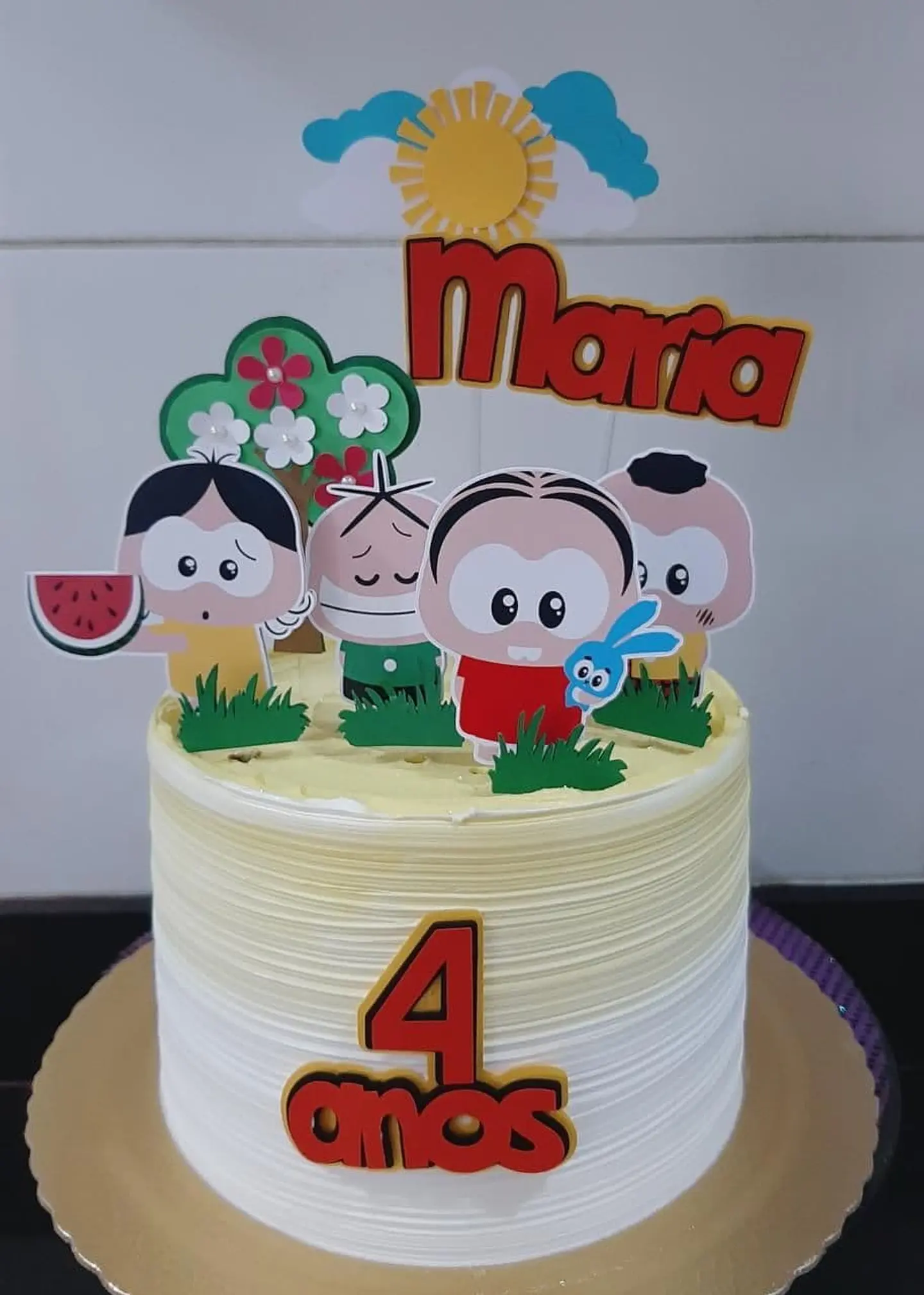 Arquivo de Corte Topo de Bolo Turma da Monica 30 1