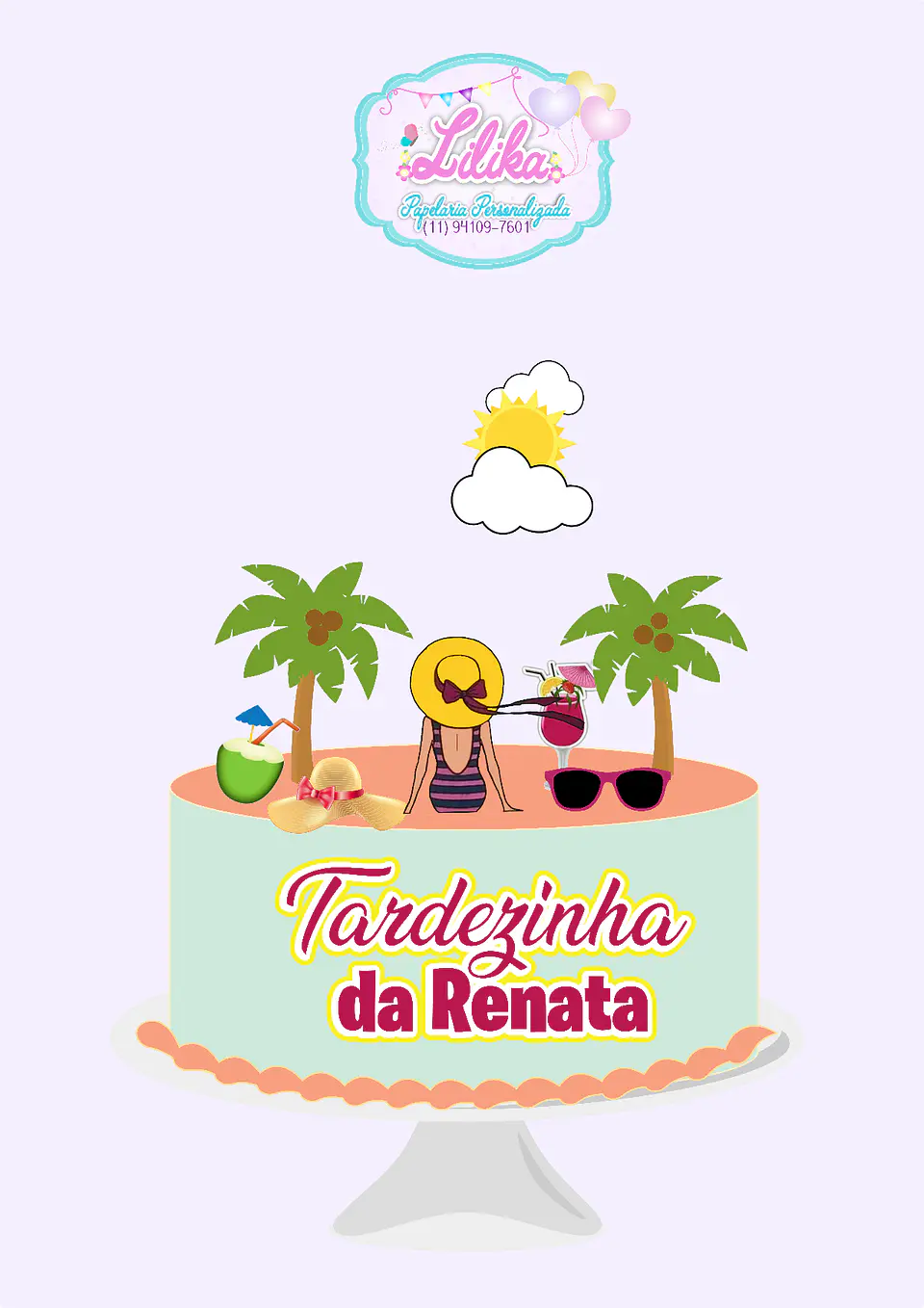 Arquivo de Corte Topo de Bolo Tardezinha 15 1