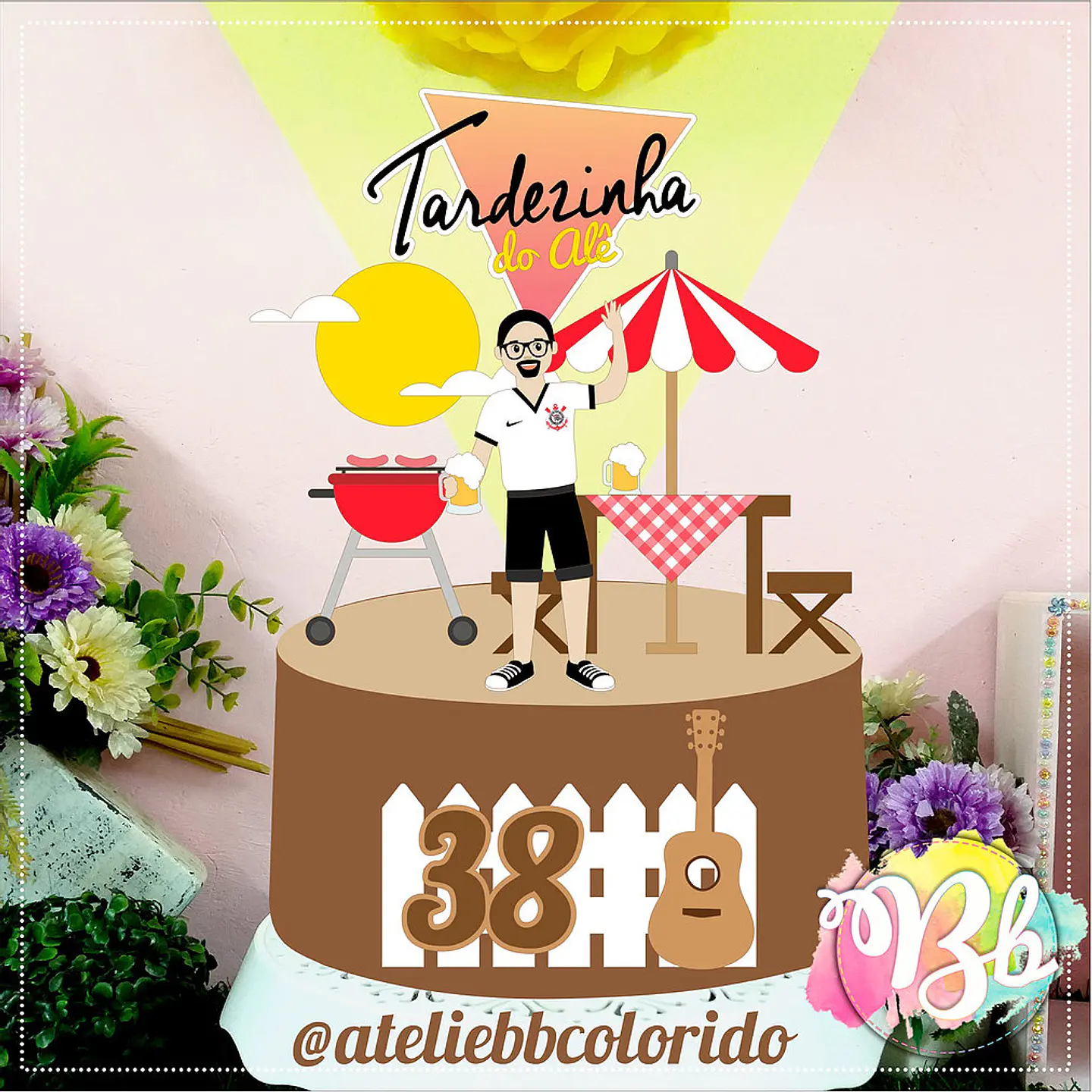 Arquivo de Corte Topo de Bolo Tardezinha 12 1